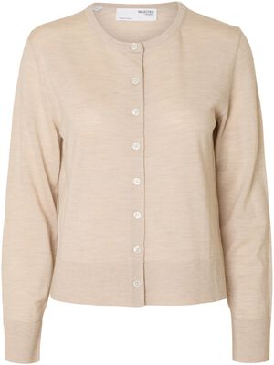 SLFTHEA LS KNIT MERINO CARDIGAN NOO