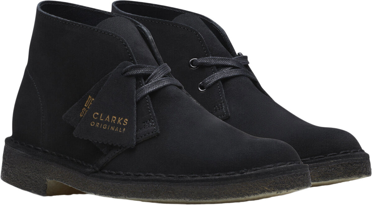 Desert Boot. Black Sde, D, 4