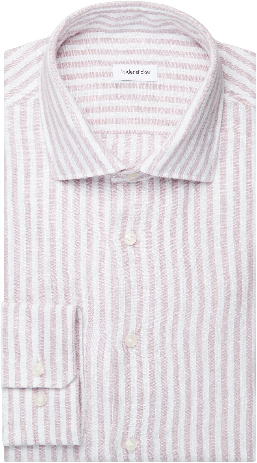 Linen shirt Slim 1/1 Kent-Collar Stripes