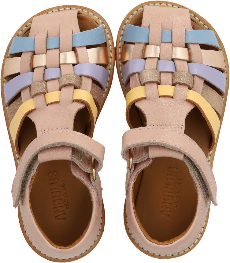 Colourblock fletsandal