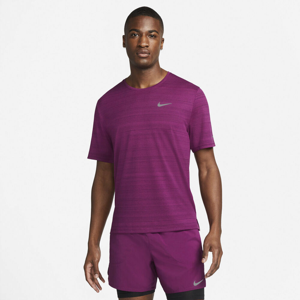 Dri-FIT Miler l&oslash;be T-shirt