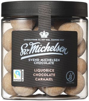 Lakrids med Caramel chokolade