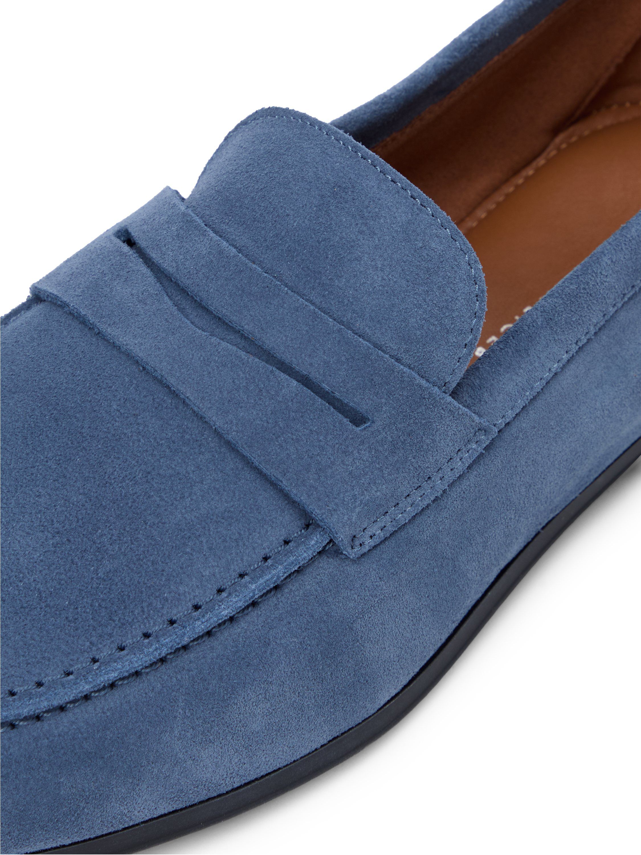 Suede Flexible Loafers