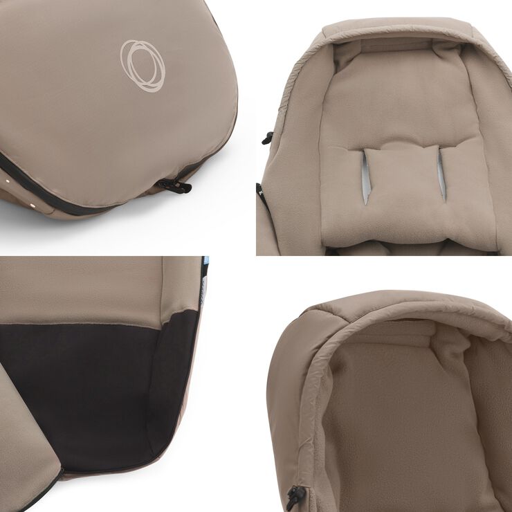 Bugaboo performance winter footmuff DUNE TAUPE