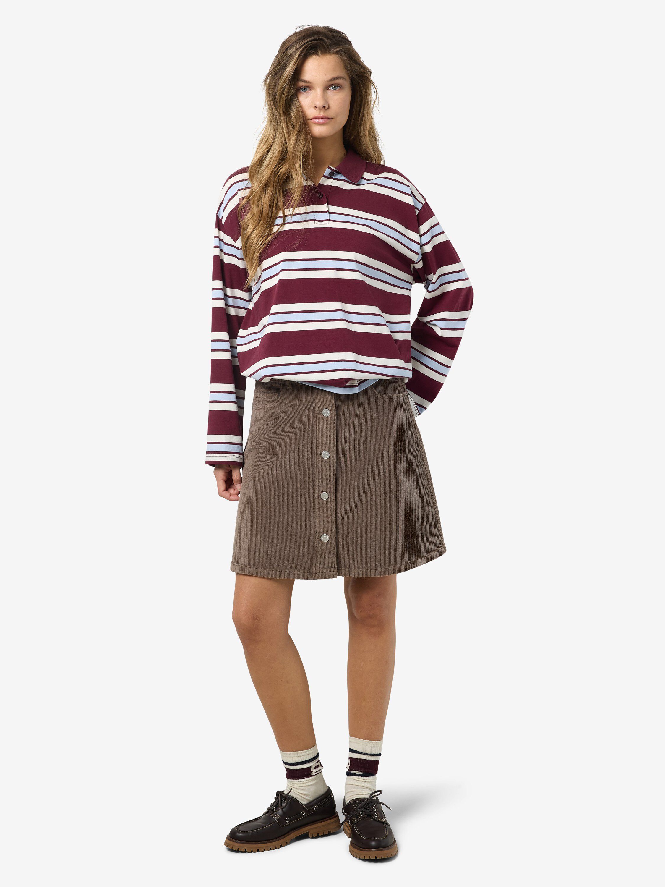 NMRONNIE A SHAPE SKIRT CORDUROY NOO
