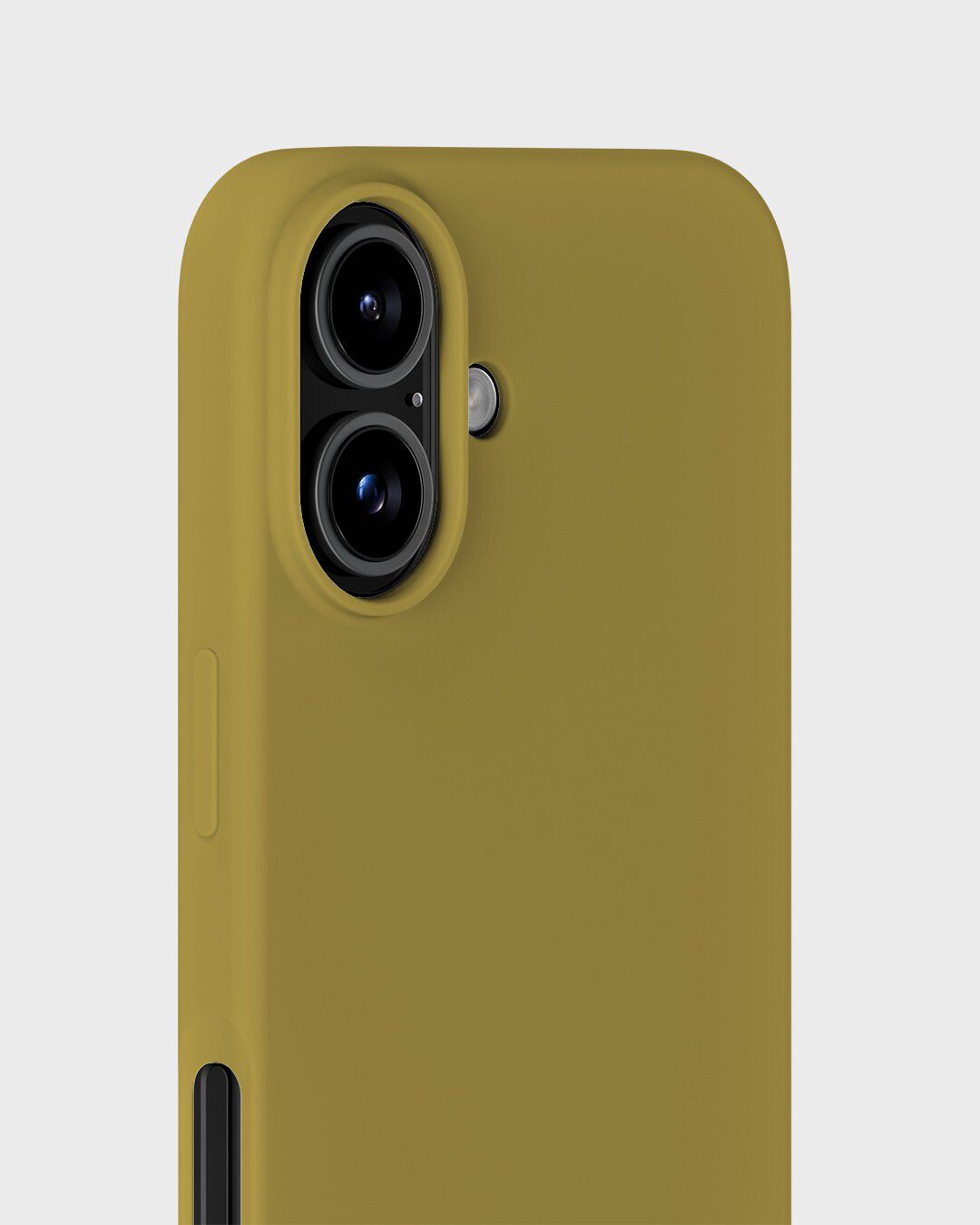 Silicone Case iPhone 16 Warm Olive