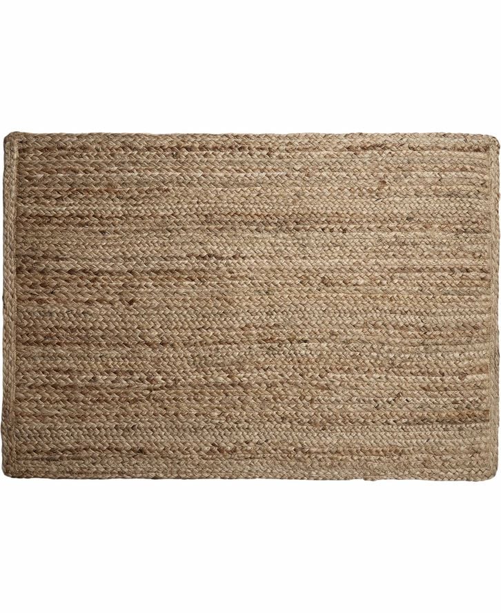 jute rug, tæppe