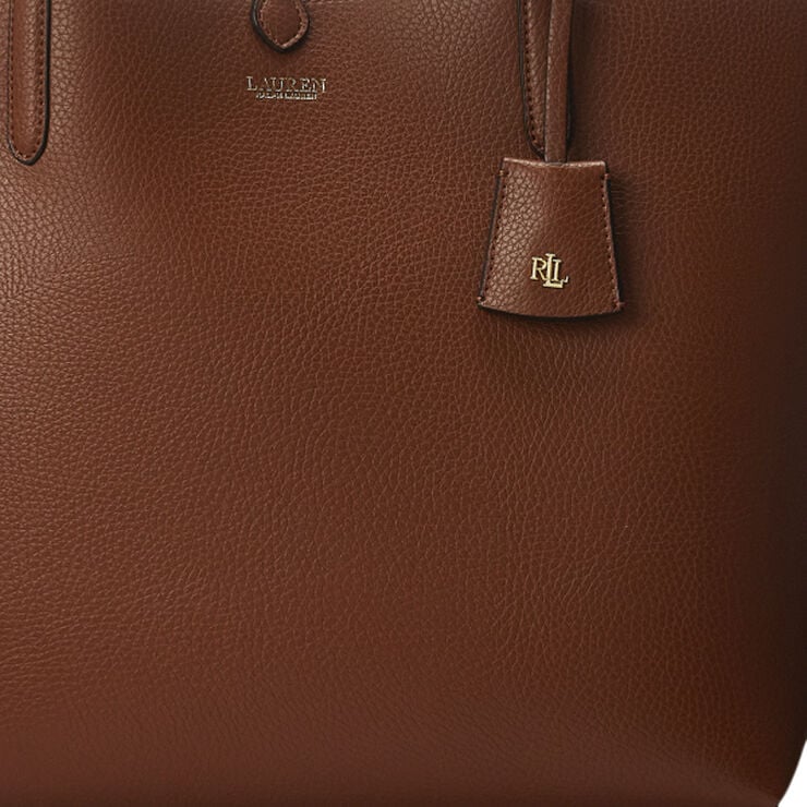 Faux-Leather Reversible Tote