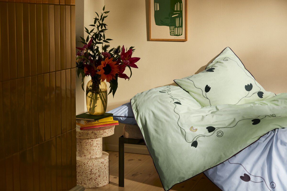 Lollipop Senget&oslash;j 140x200 cm lys gr&oslash;n