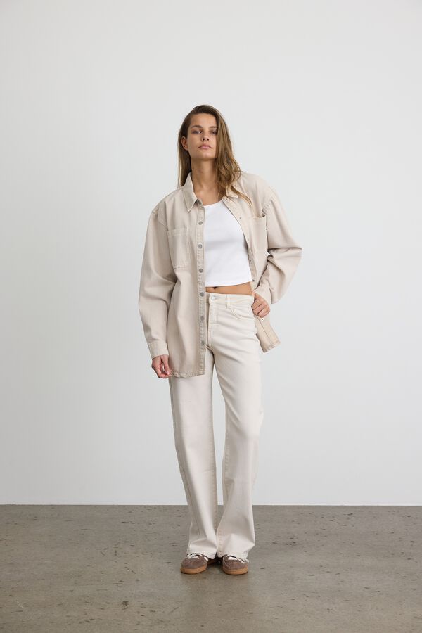 Nmyolanda Mw Straight Jeans Colored