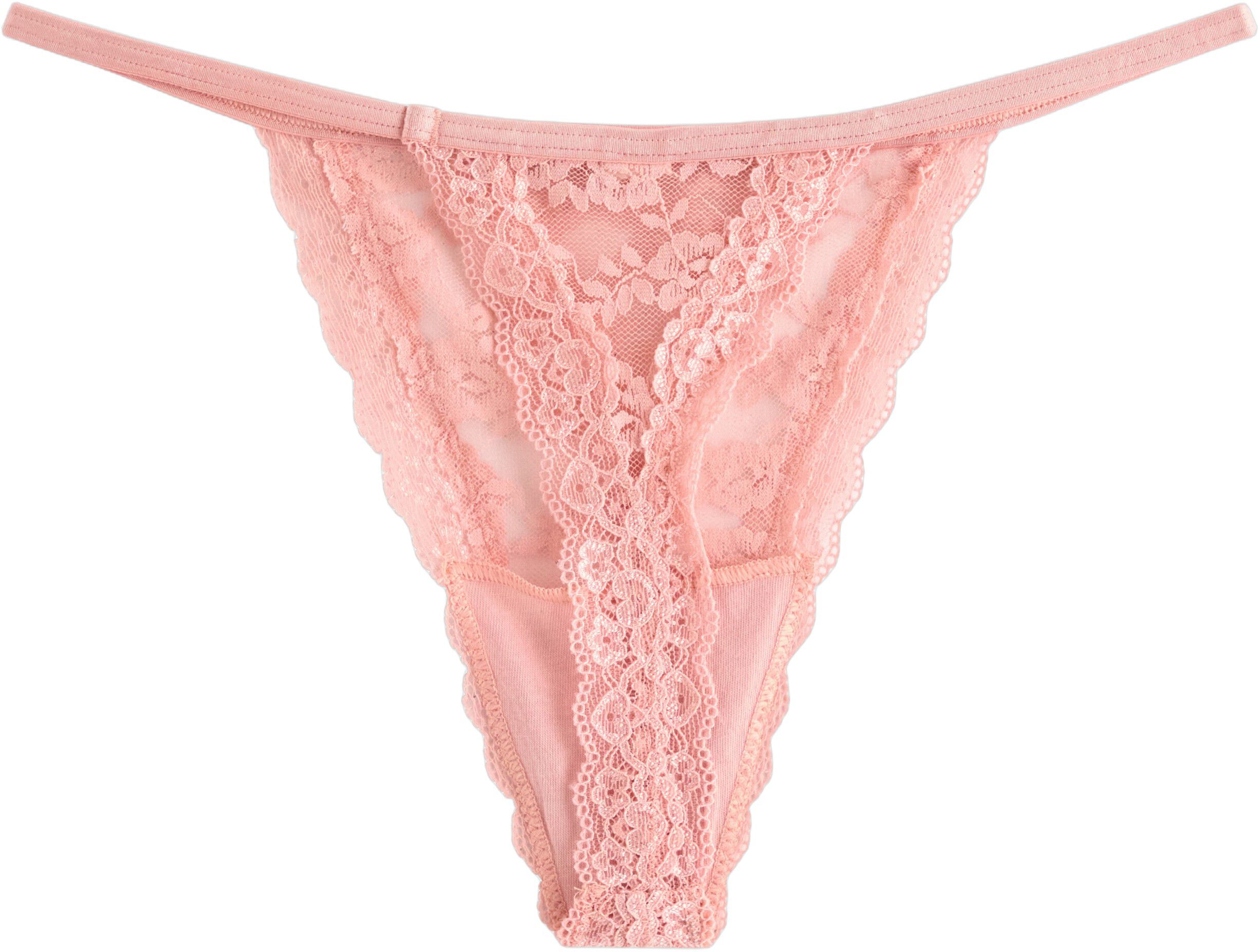 Stringtrosa med l&aring;g midja gjord i b