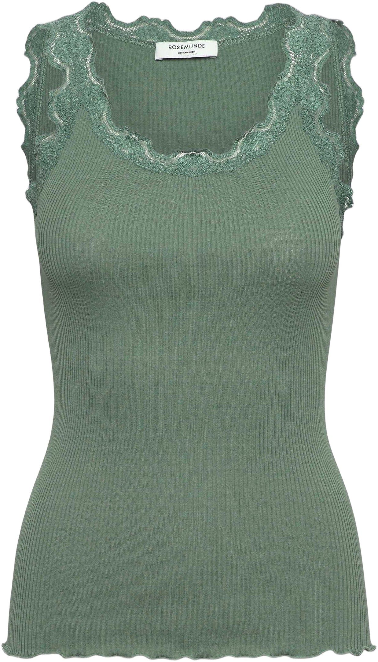 RWBabette Silk SL U-neck Lace Top