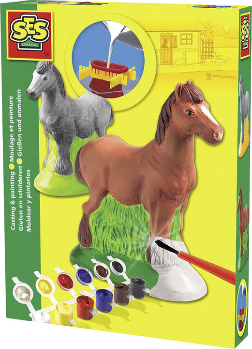 SES Creative - Støb & mal - Hest