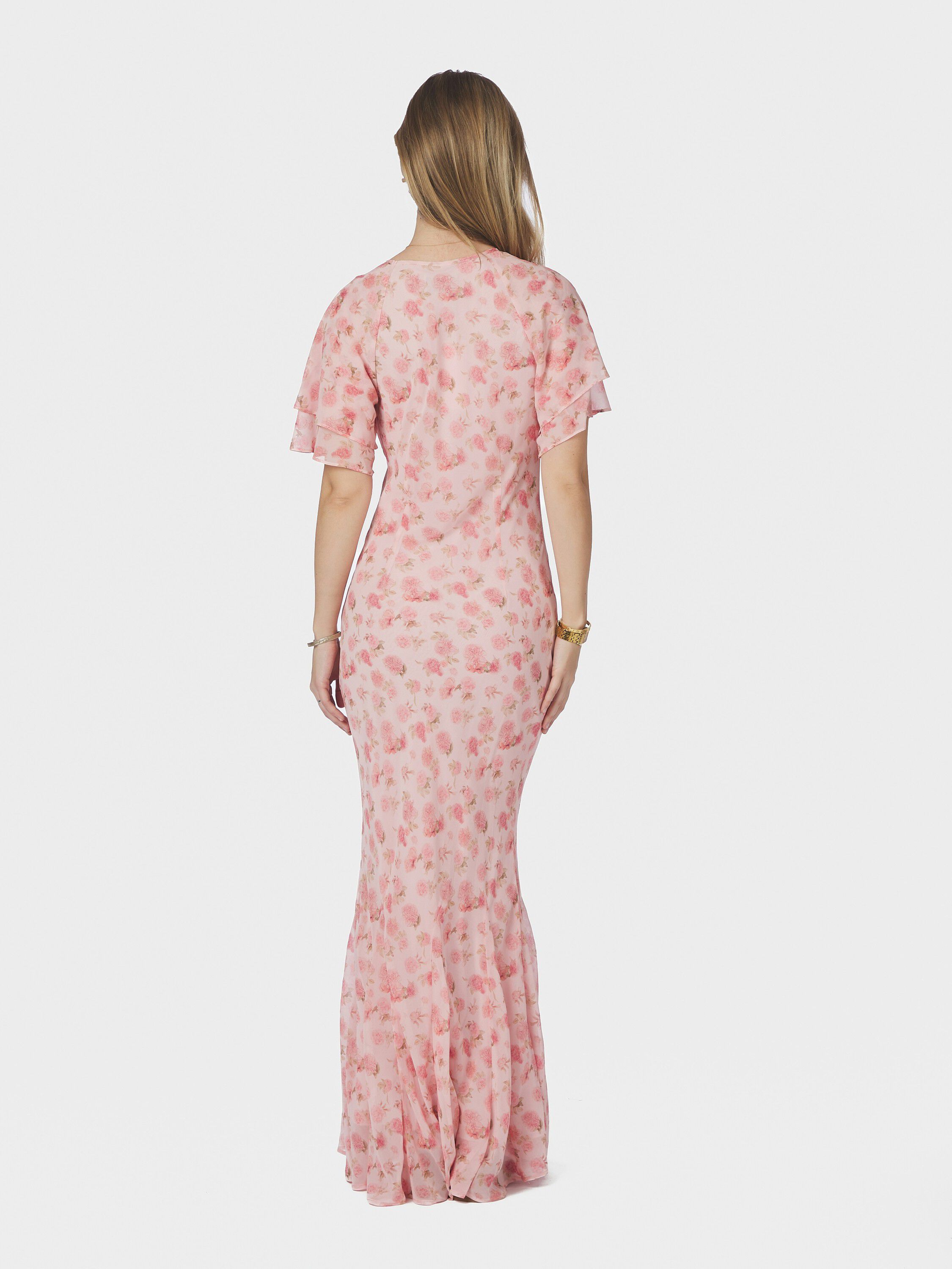 Celesse Flower Fade Dress
