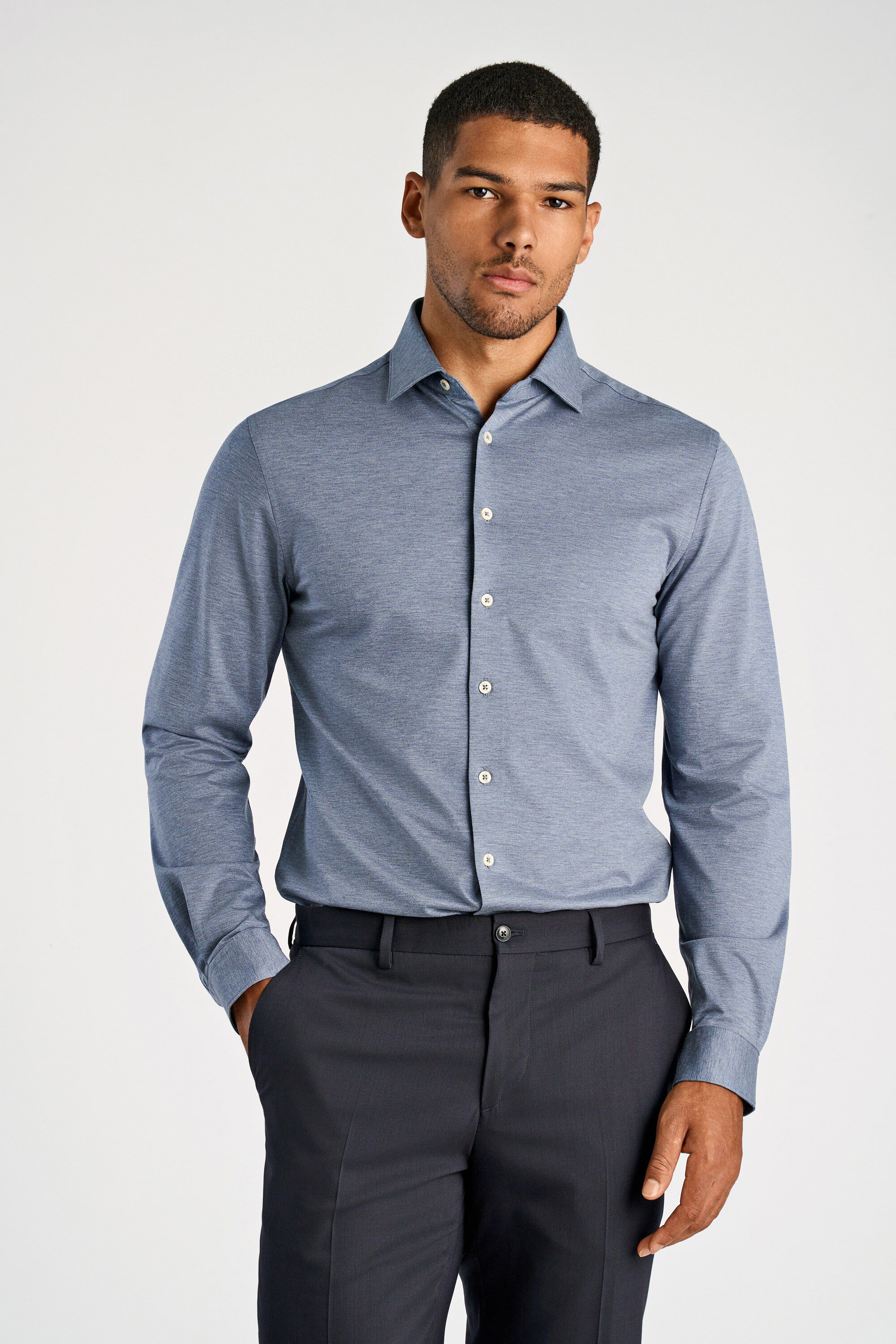 Superflex knitted shirt L/S