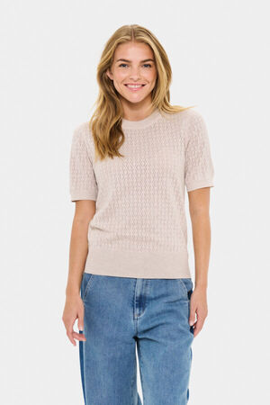 MilaSZ Pointelle SS Pullover