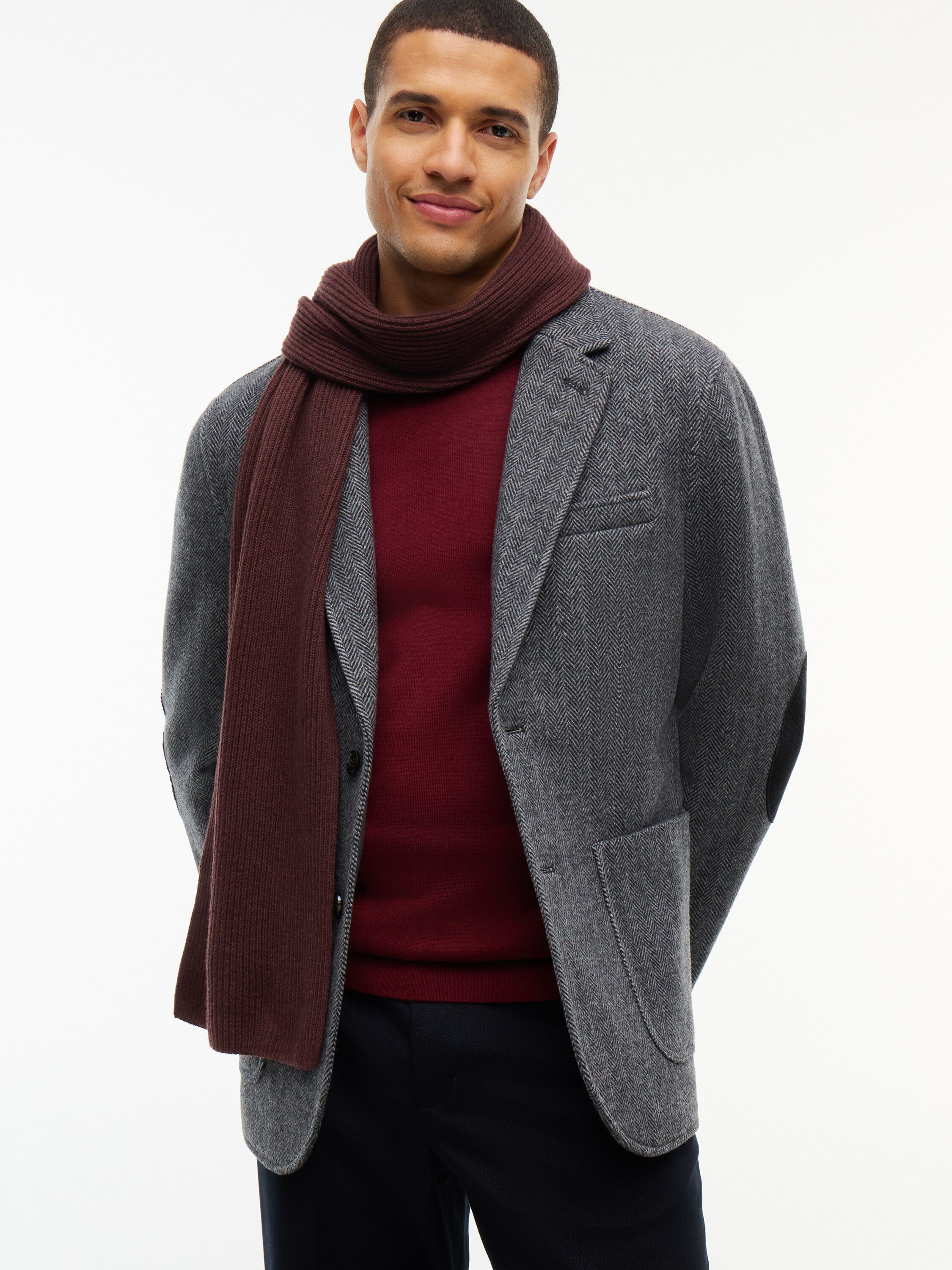 Hilfiger Flag Scarf With Cashmere