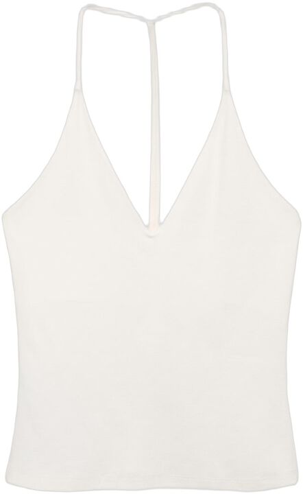 Open-back cotton top