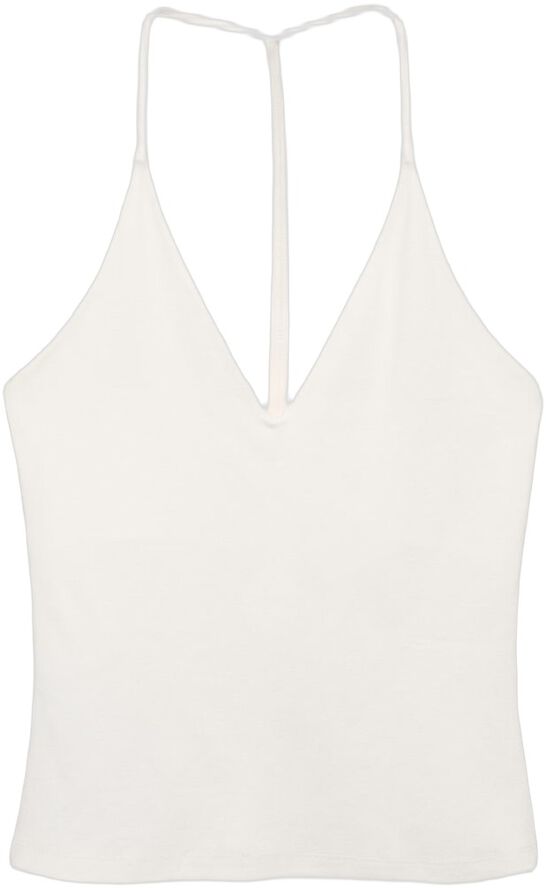 Open-back cotton top