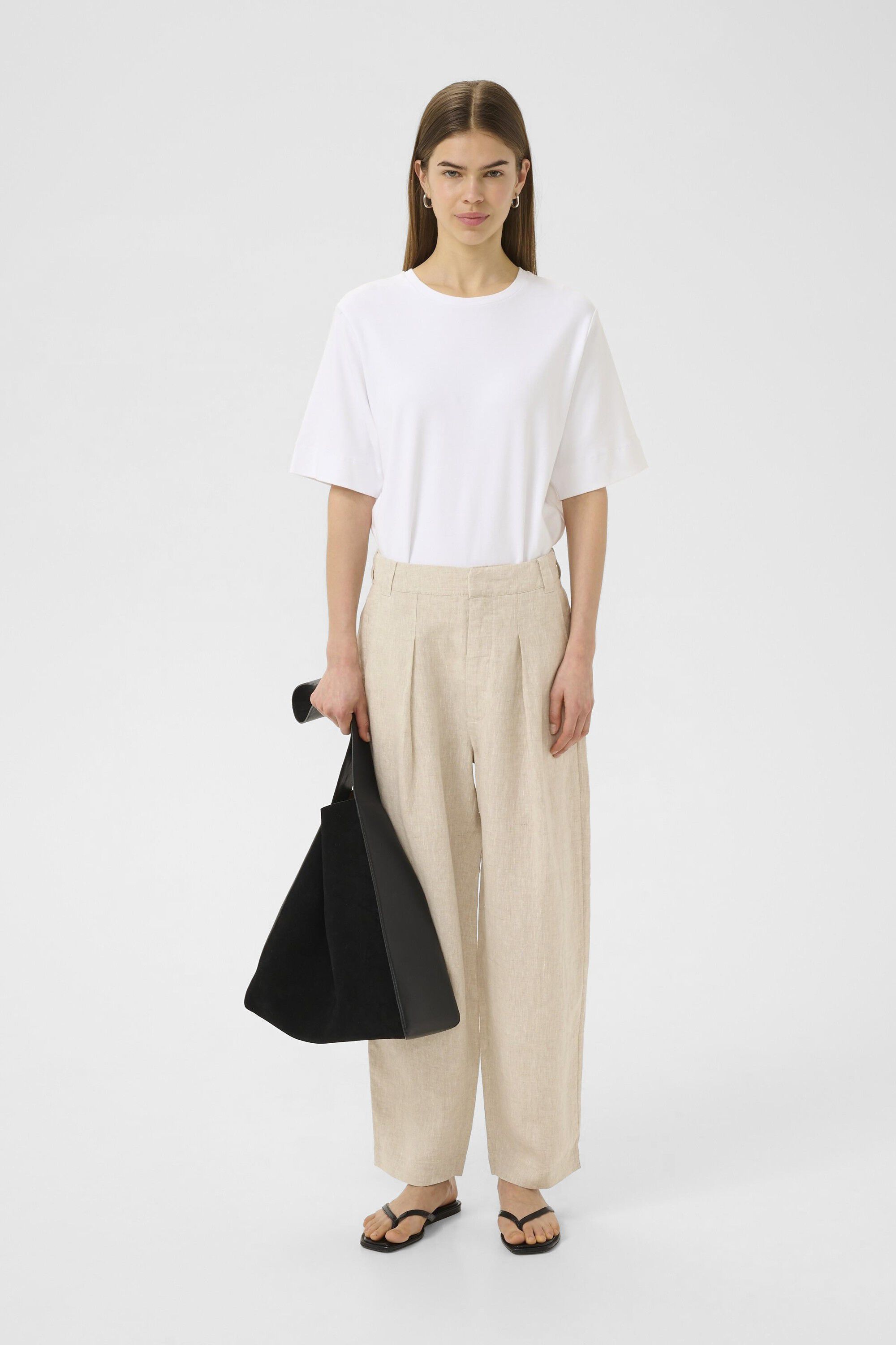 Bukser med brede ben