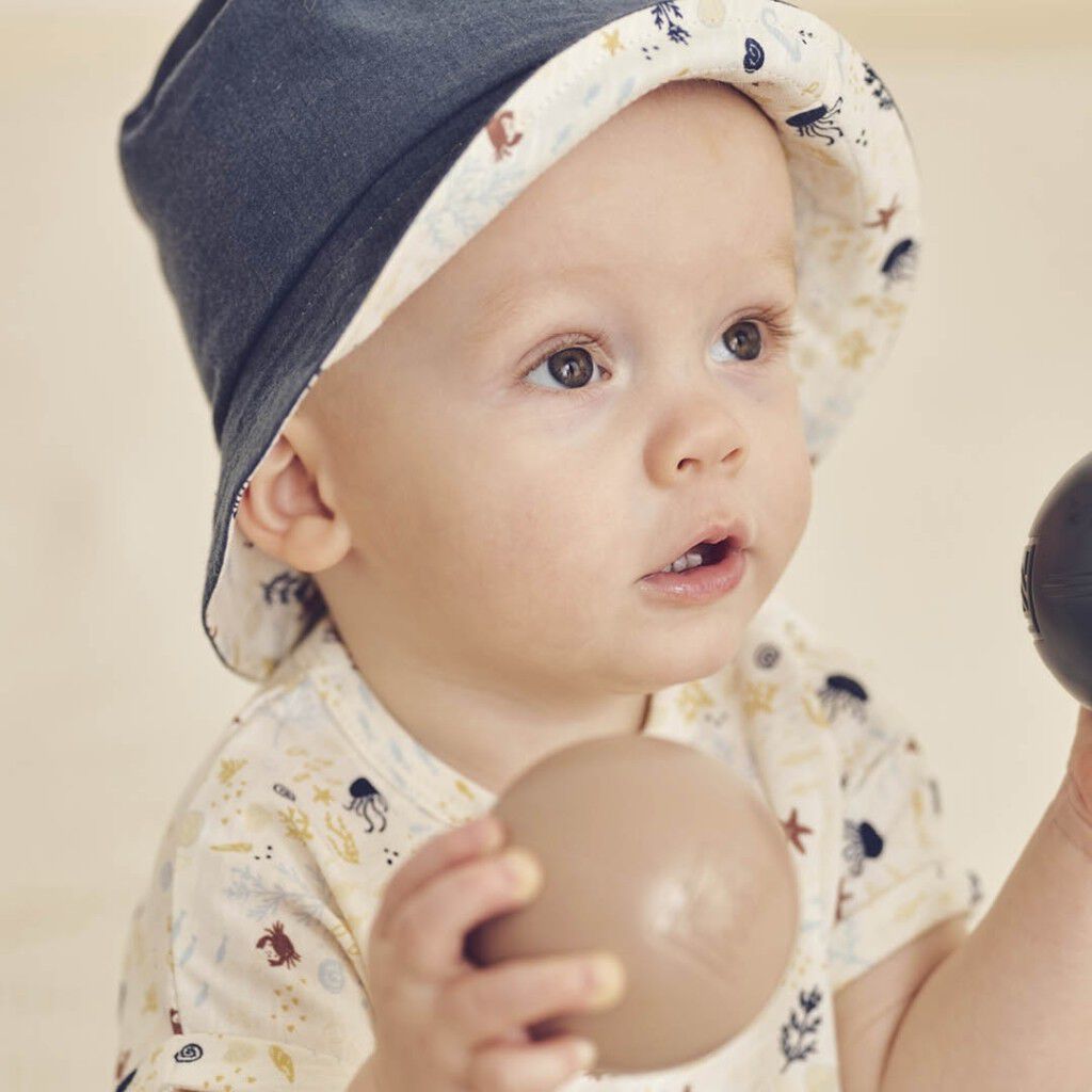Sea reversible bucket hat baby