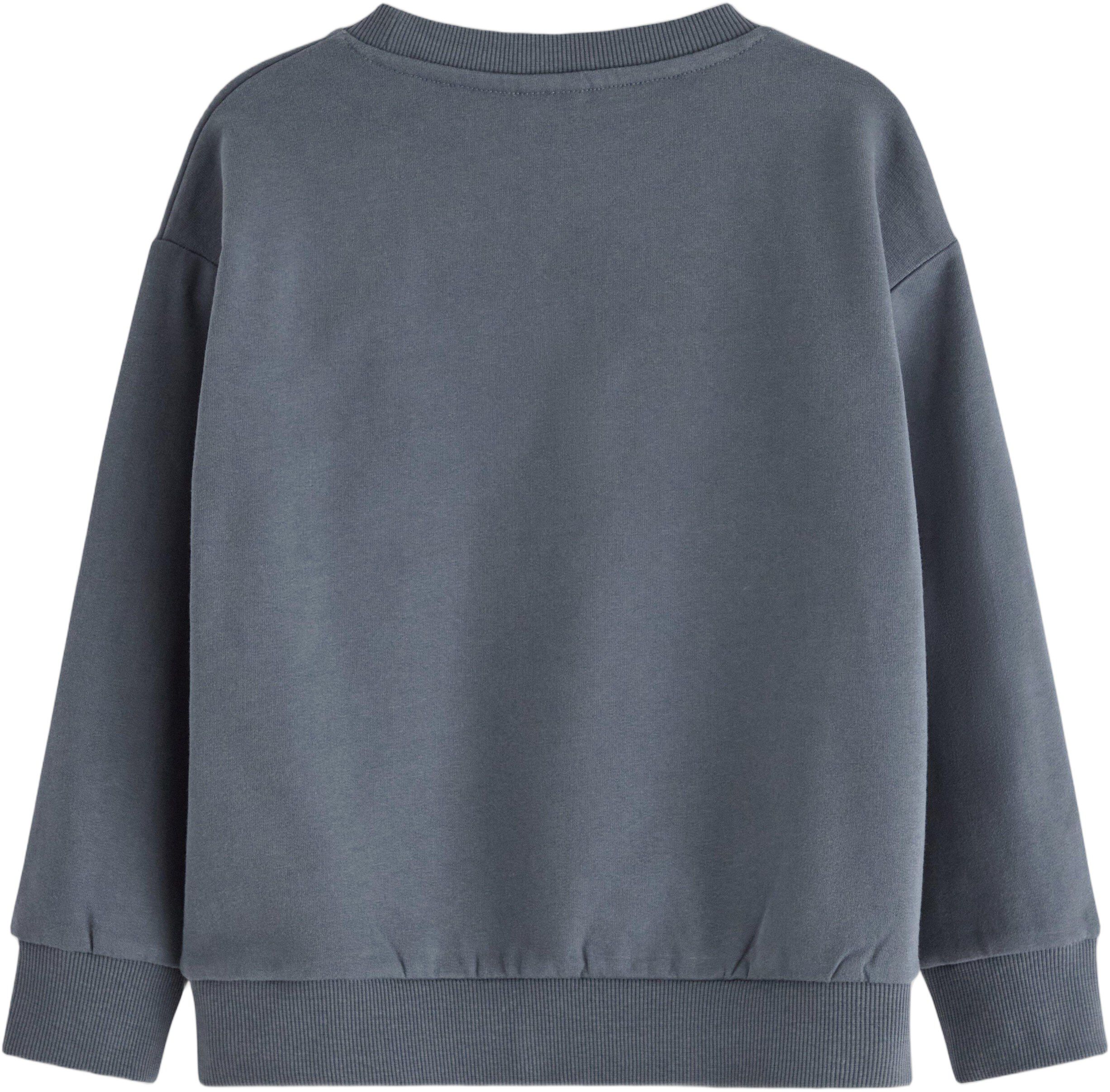 Comfy sweatshirt in cotton jersey w