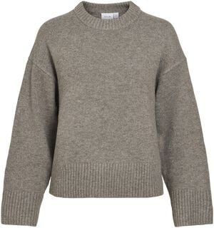 VISIA L/S O-NECK KNIT PULLOVER