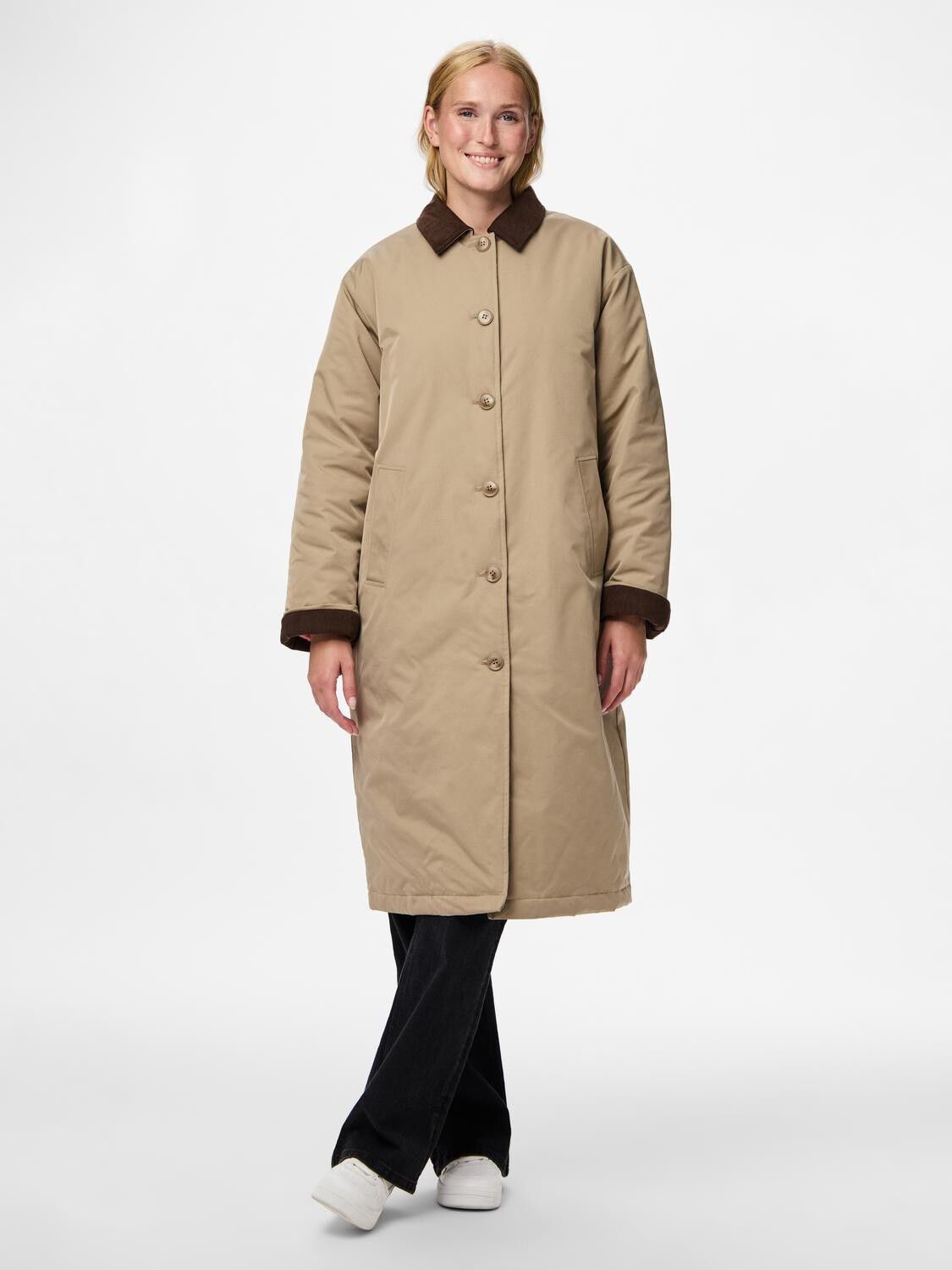 PCJORMA LONG CORDUROY JACKET NOOS
