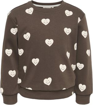 KMGELVA LS REG O-NECK BRU SWT