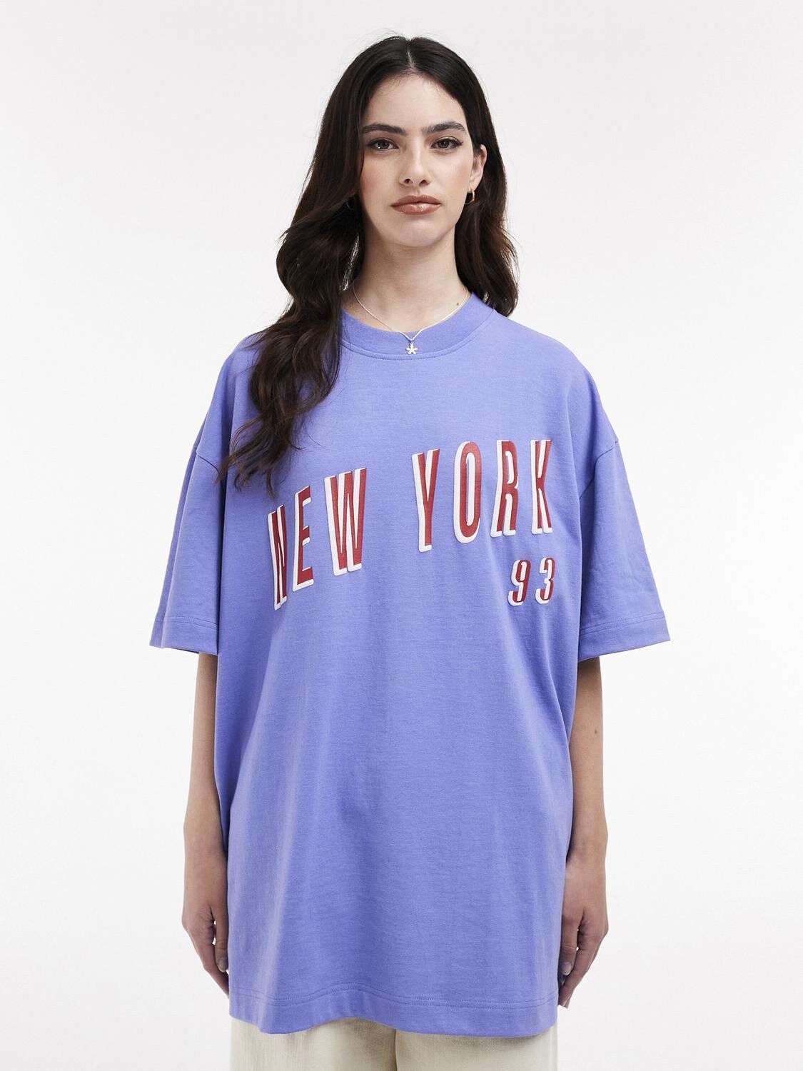 TSKALLY OVERSIZED T-SHIRT JRS - COTTON