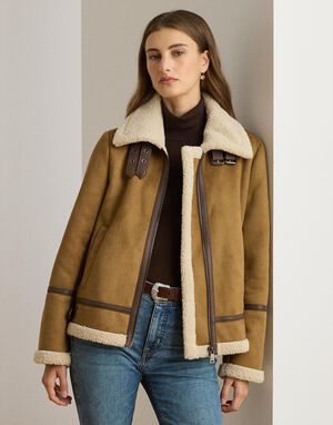 FAUX SHEARLING-FX SHEA SB ZIPFR 24