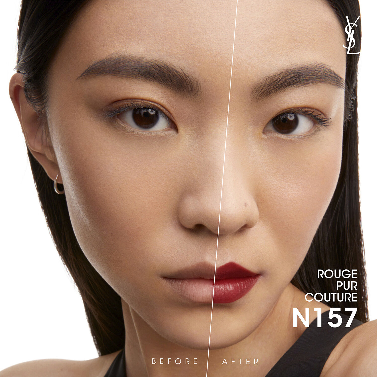 Rouge Pur Couture Pure Color-In-Care Satin Lipstick