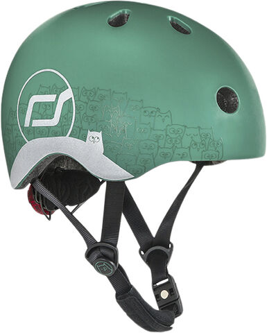 Helmet XXS  reflective forest