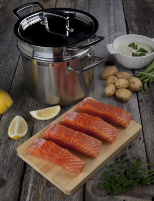 Pastagryde 3-ply rustfrit st&aring;l