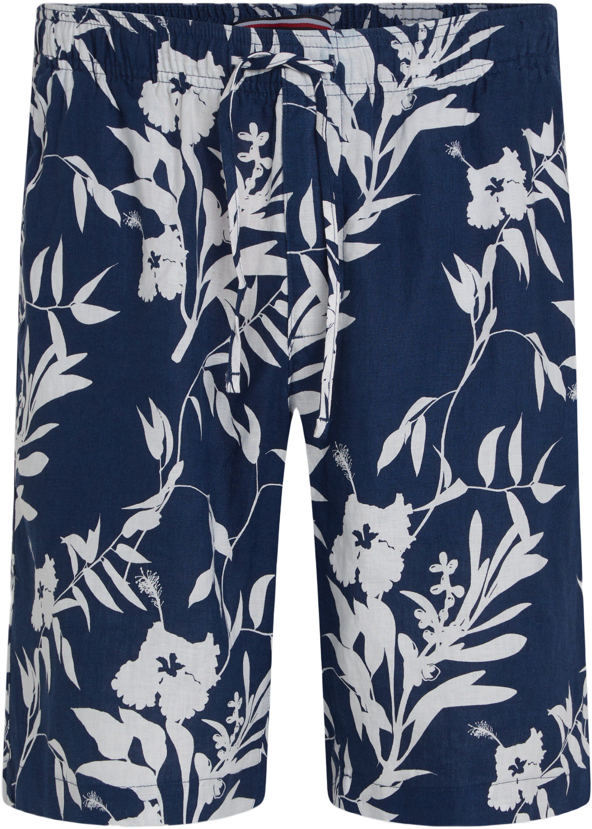 HARLEM PO LINEN PRINT SHORT