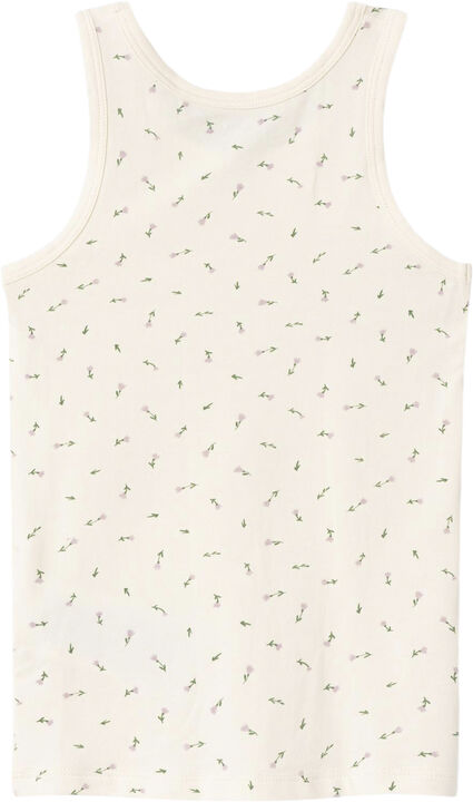 NMFTANK TOP 2P BUTTERCREAM FLORAL N