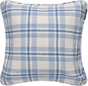 Checked Organic Heavy Cotton Pillow Cover