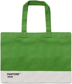 Pantone BEACH BAG Green 3539c
