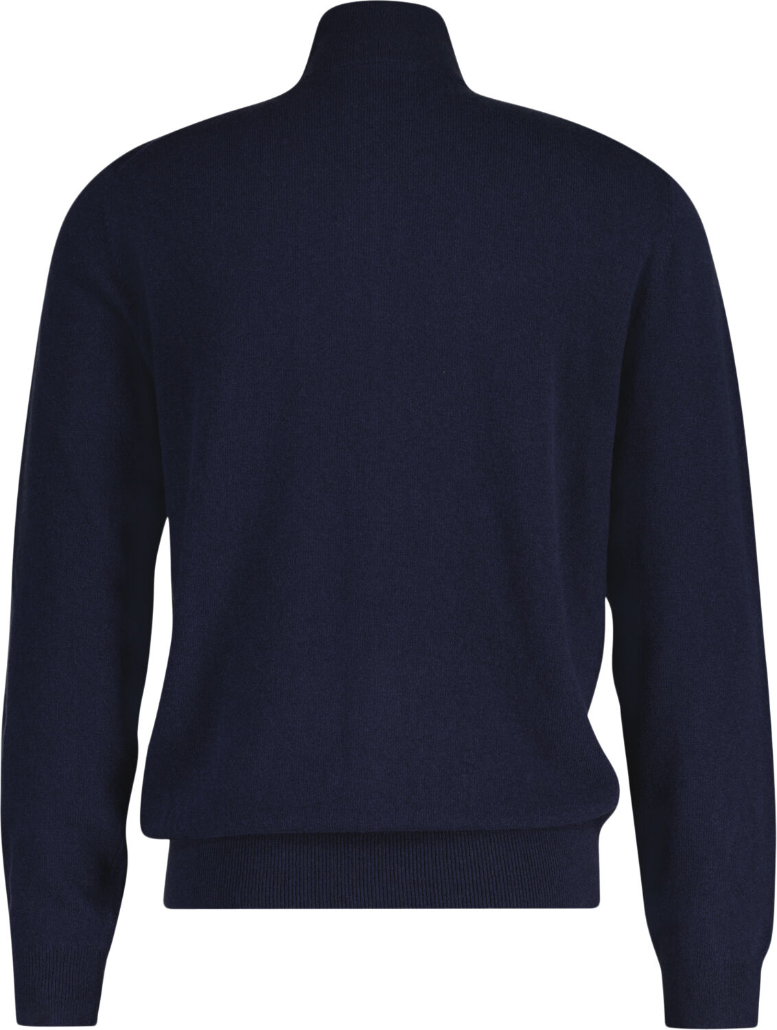 EXTRAFINE LAMBSWOOL ZIP CARDIGAN