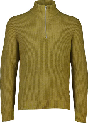 Stand-up collar knit