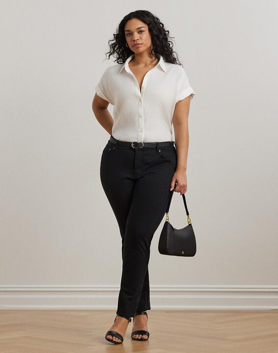 TISSUE LINEN-SS SHIRT