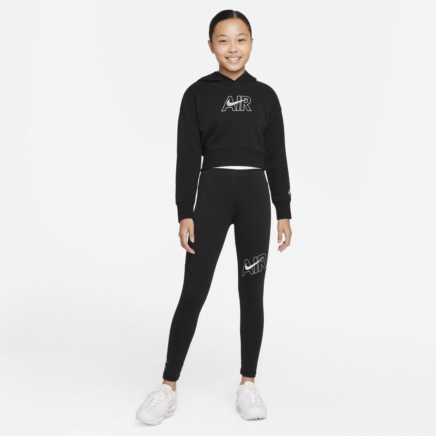 Air French Terry Crop h&aelig;ttetr&oslash;je