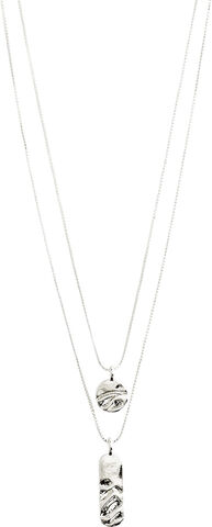 BLINK recycled necklace 2-in-1 silver-plated
