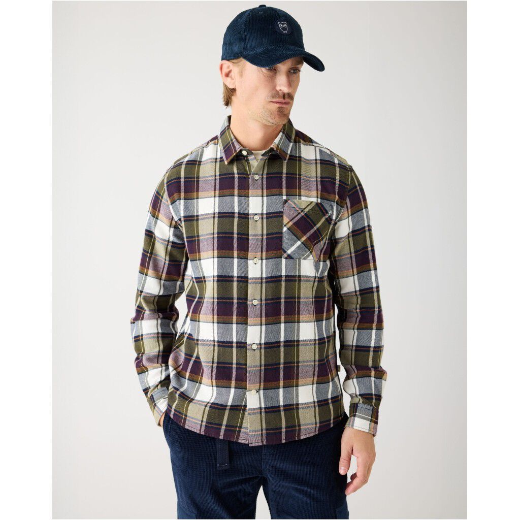 Organic Cotton Checked Flannel Shirt GOTS