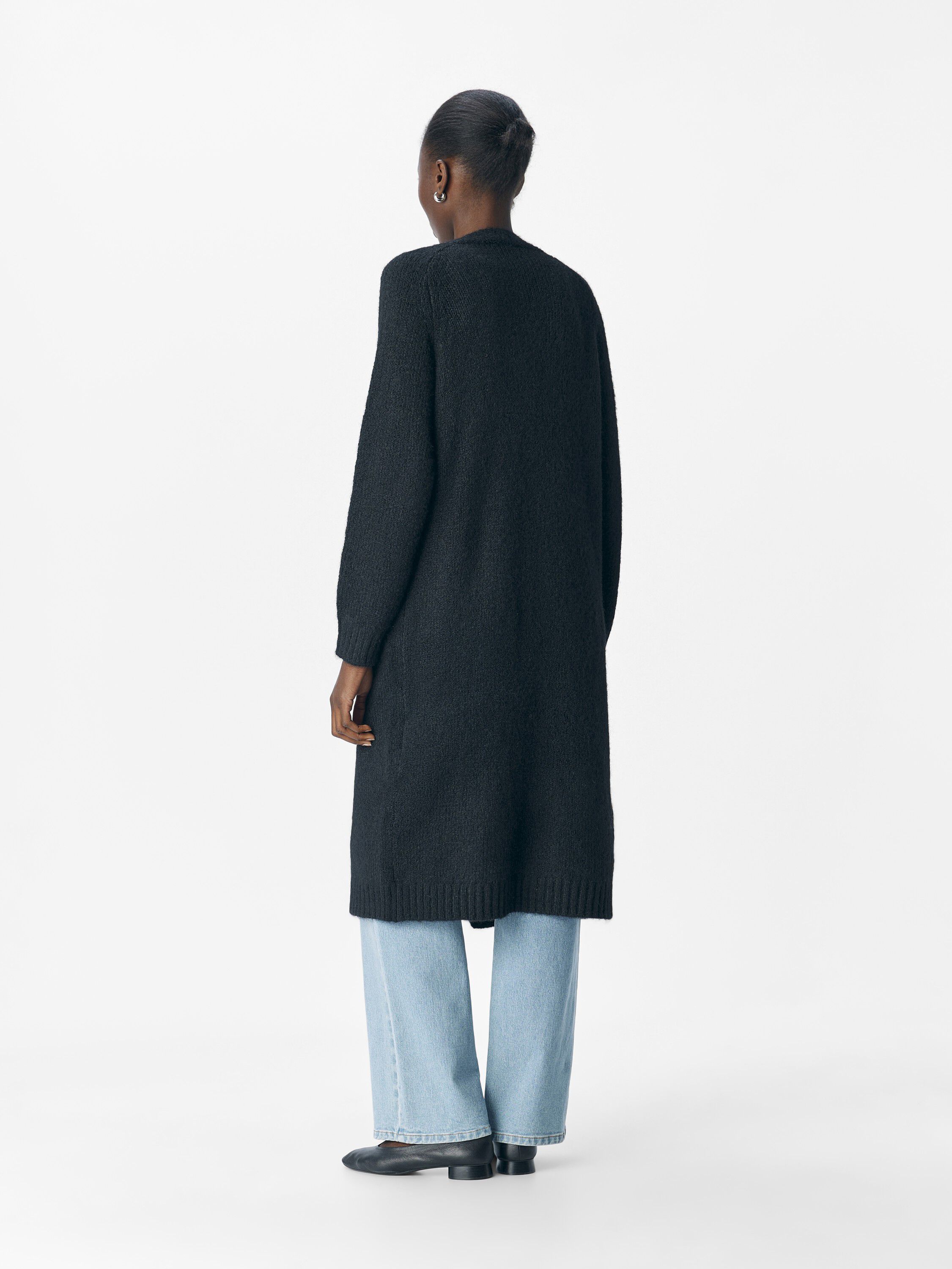 OBJMILU LS LO LONG KNIT CARDIGAN NO