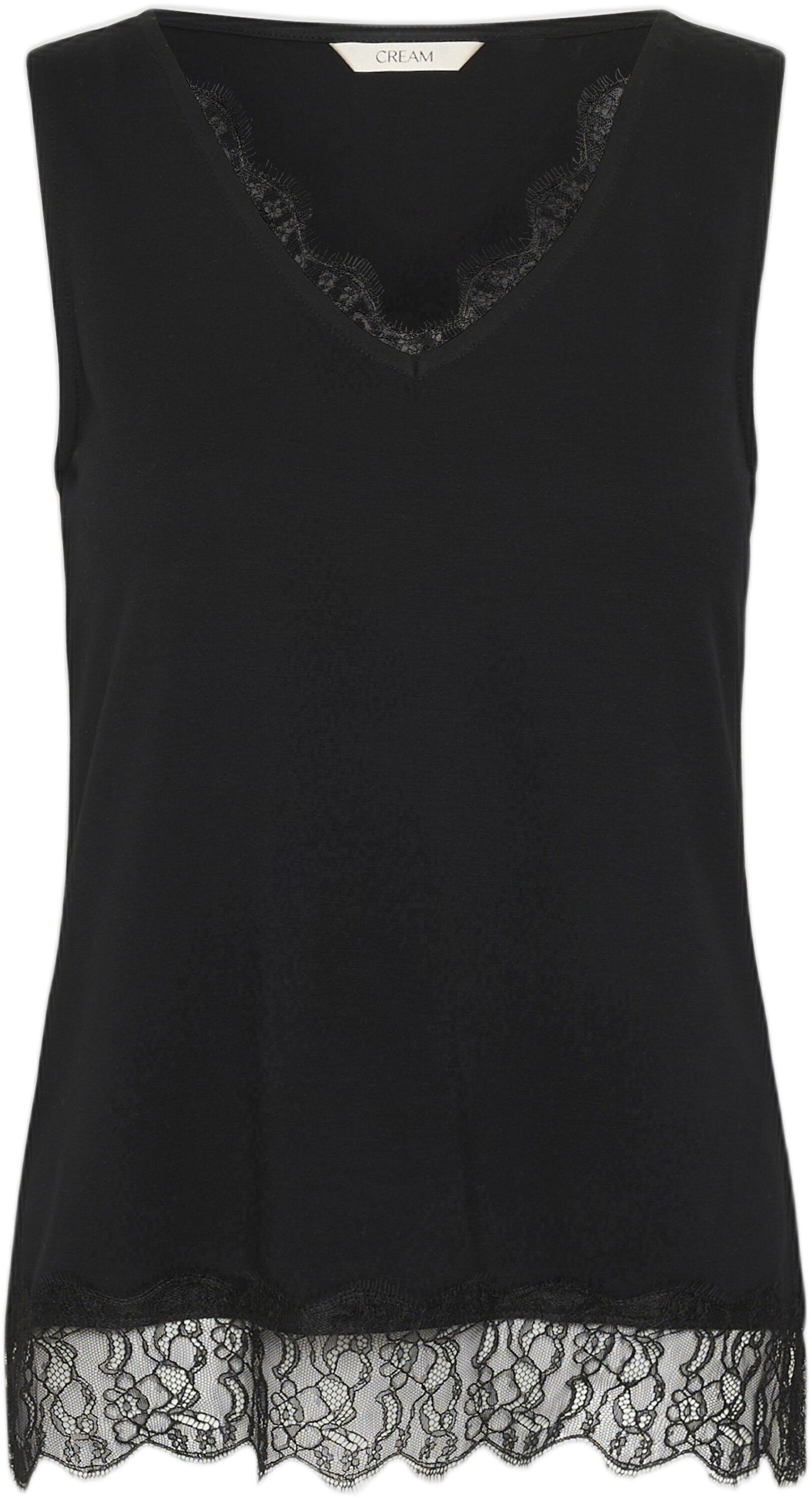 CRAlvaia Jersey Lace Top