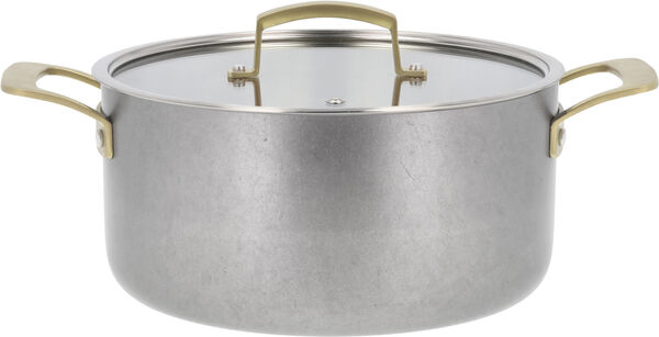Gryde med låg Durance 5 liter 24 cm Rustfrit stål