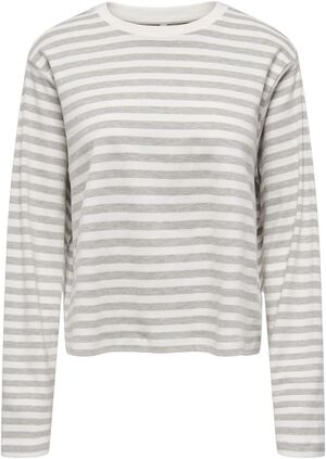 ONLCARLINA LIFE L/S O-NECK TOP JRS