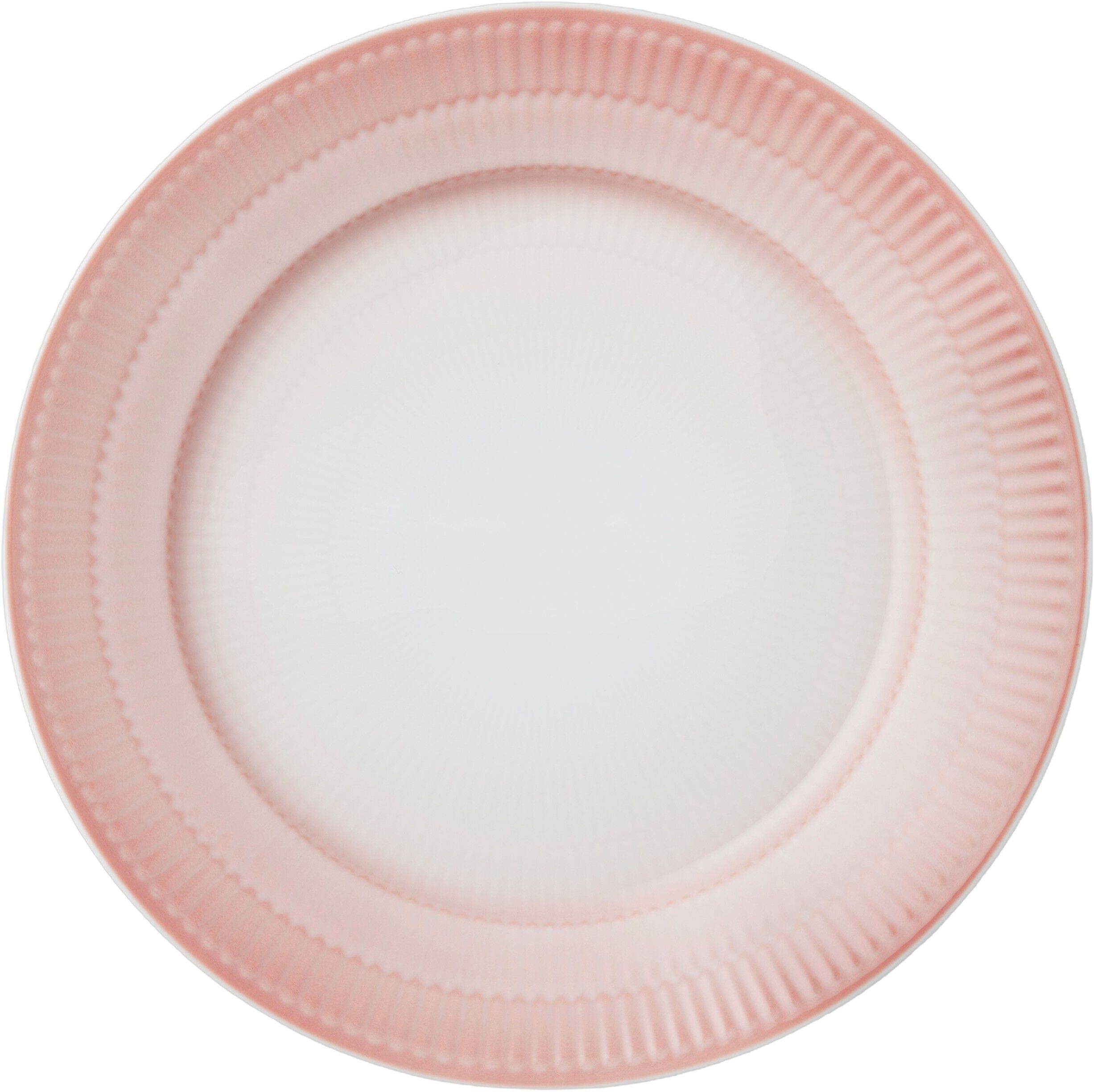 Iris tallerken, koral, 22 cm