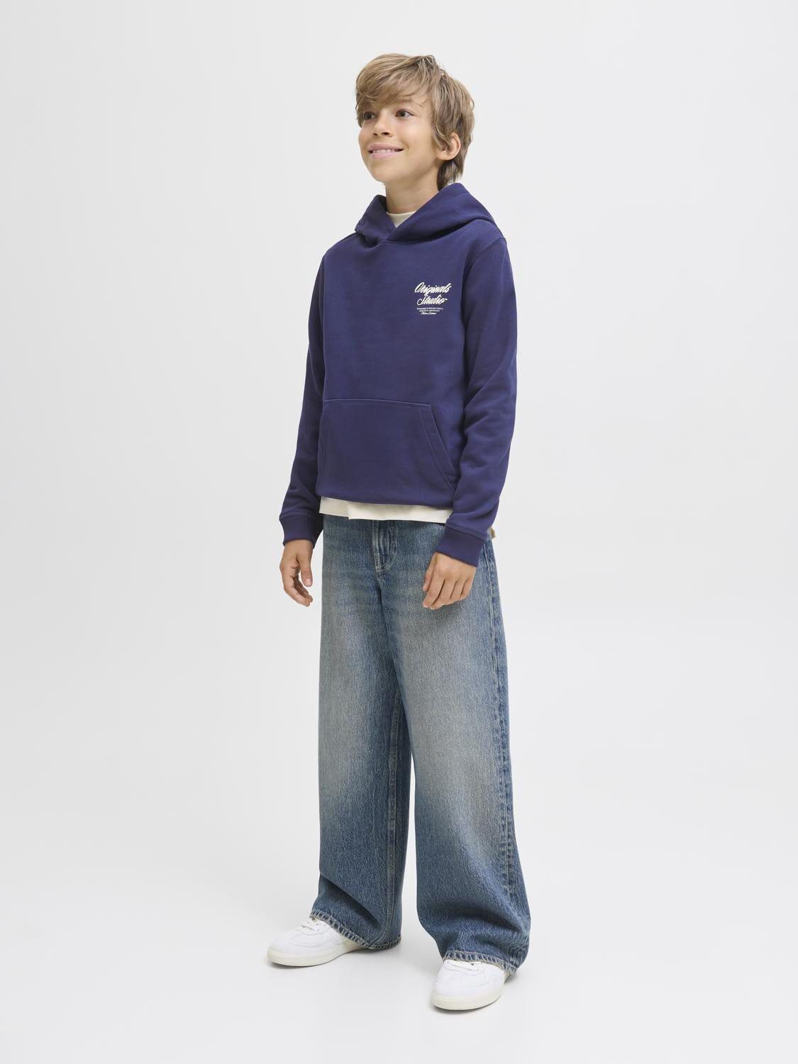 JORNORREBRO TYPO BACK SWEAT HOOD SN